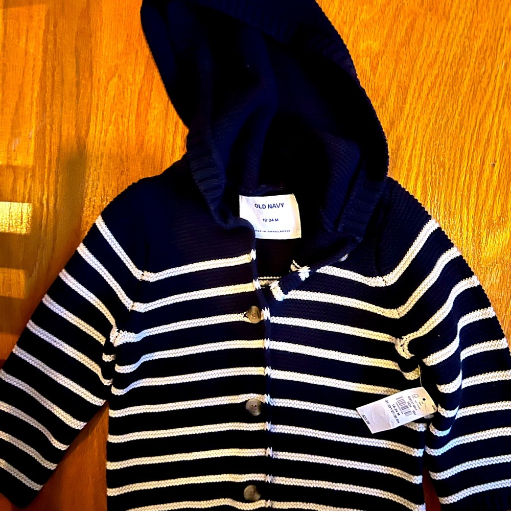 NWT Old Navy 18-24mo Boys Sweater